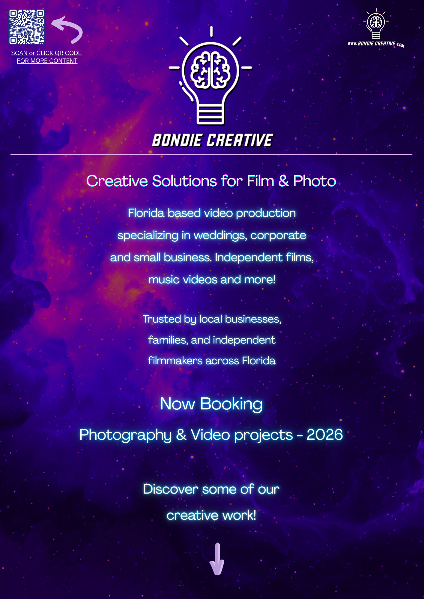 Black And Grey Modern Photography Studio Promotion Flyer - 1